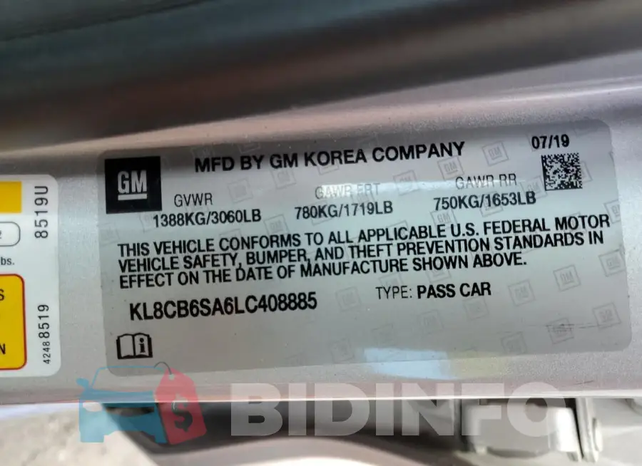 KL8CB6SA6LC408885 Photo# 12
