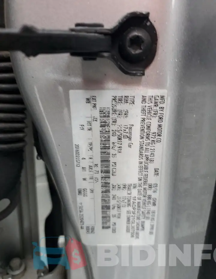 1FADP3F21GL307506 Photo# 13