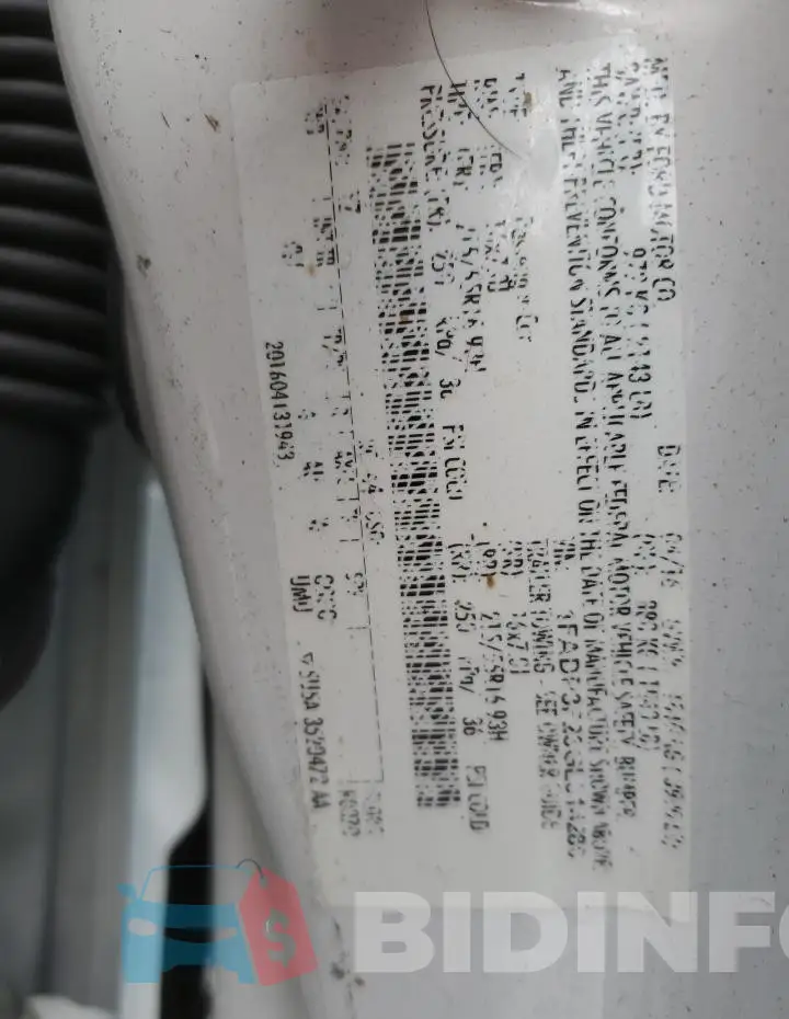 1FADP3F23GL314280 Photo# 12