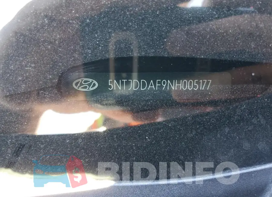5NTJDDAF9NH005177 Photo# 12