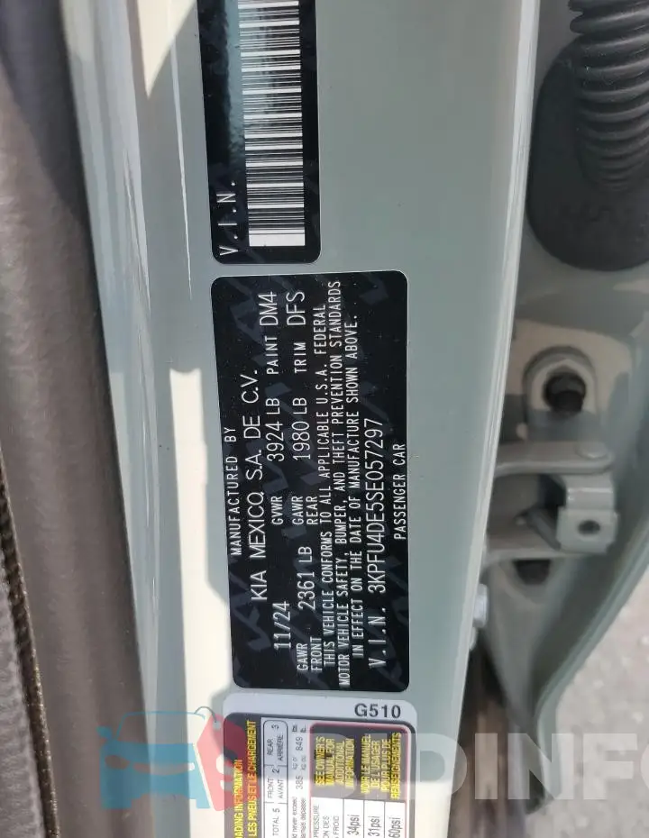 3KPFU4DE5SE057297 Photo# 12