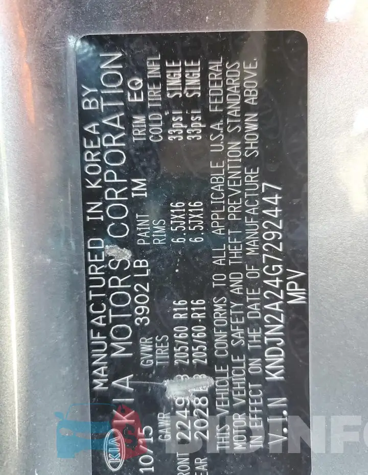 KNDJN2A24G7292447 Photo# 12