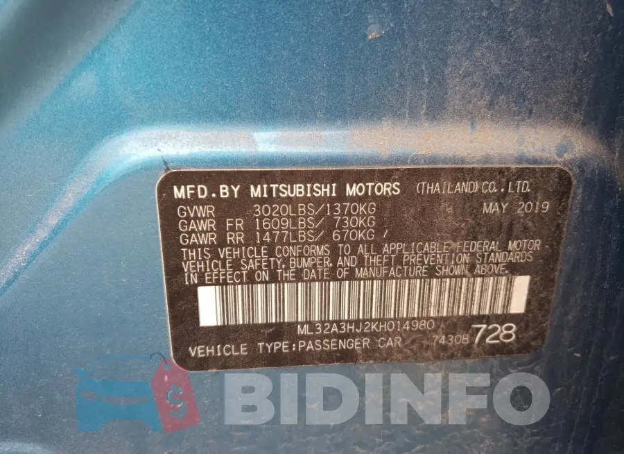 ML32A3HJ2KH014980 Photo# 12