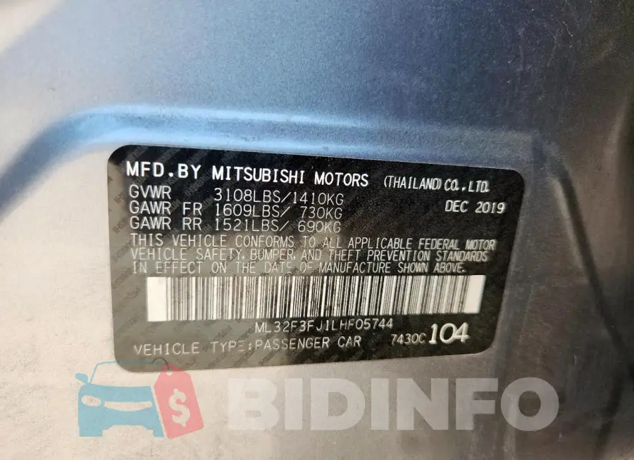 ML32F3FJ1LHF05744 Photo# 13