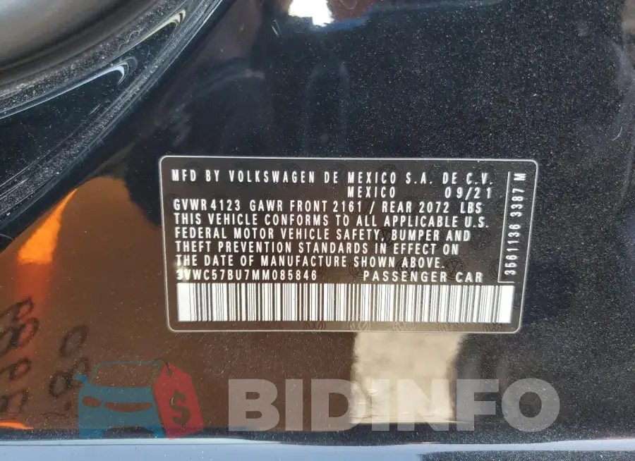 3VWC57BU7MM085846 Photo# 13