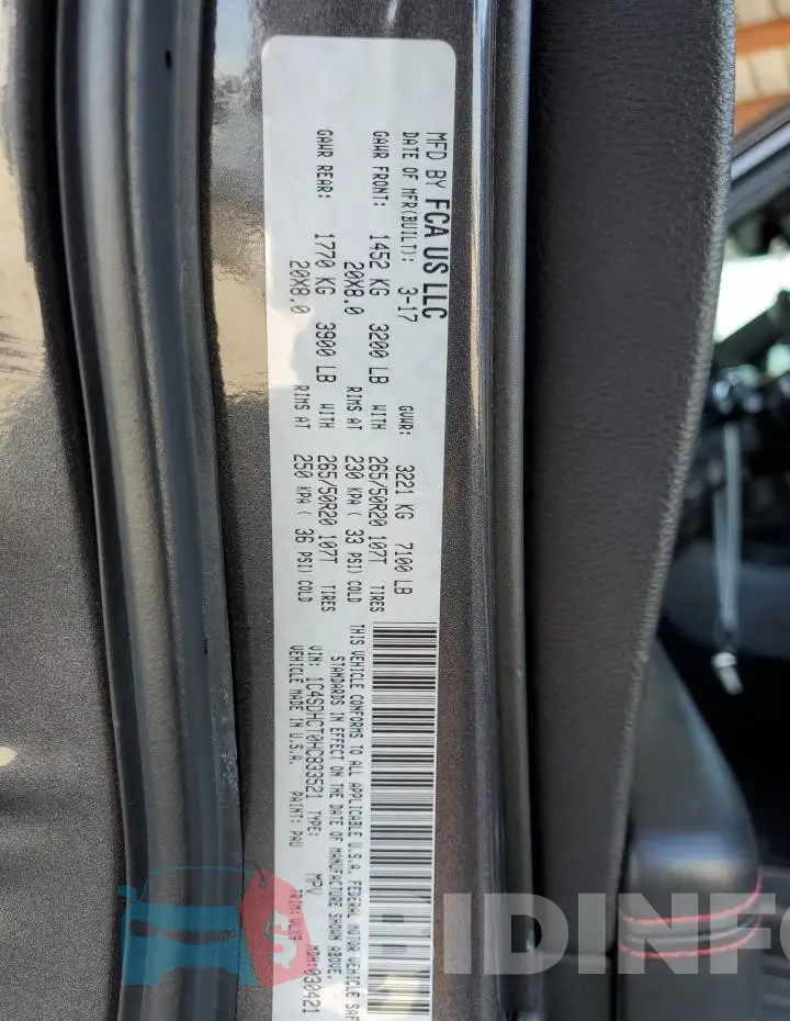 1C4SDHCT0HC833521 Photo# 13