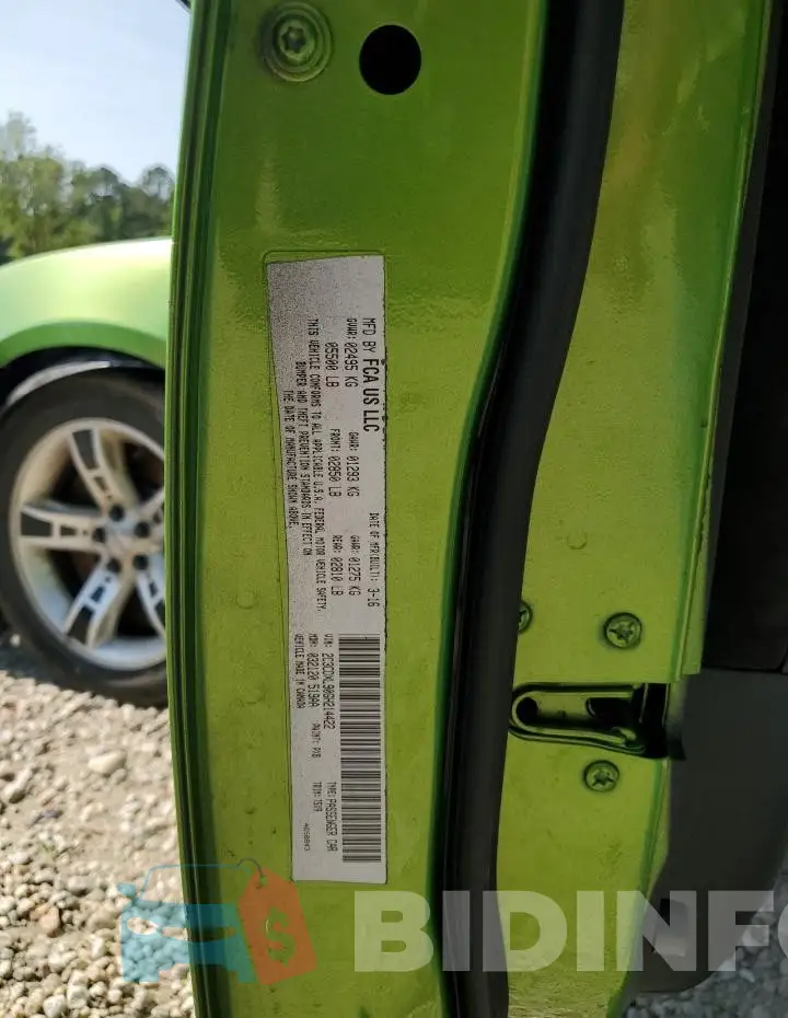 2C3CDXL90GH214422 Photo# 12