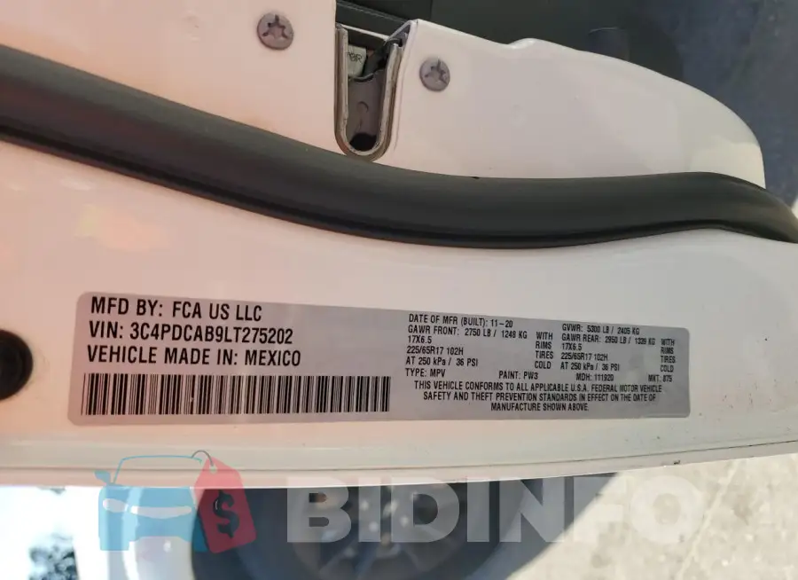3C4PDCAB9LT275202 Photo# 13