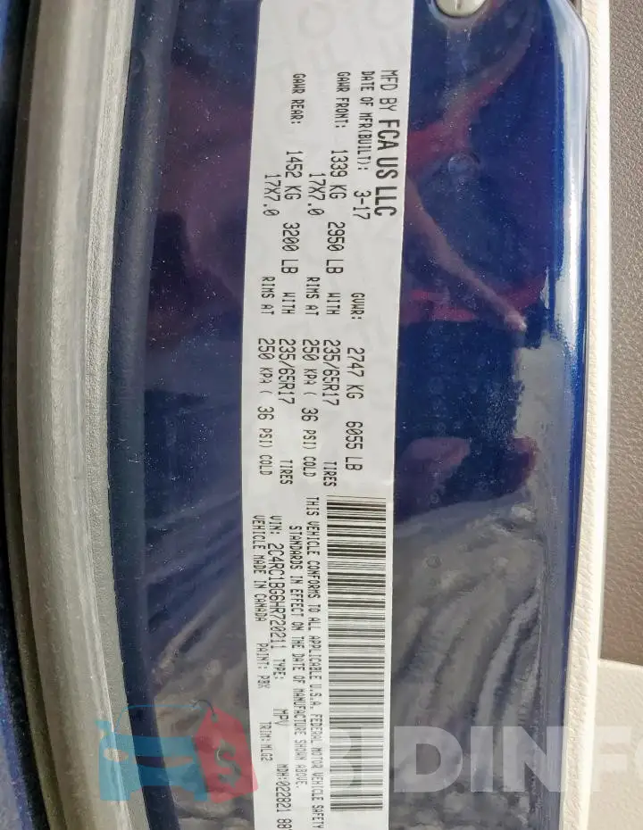 2C4RC1BG6HR720211 Photo# 13