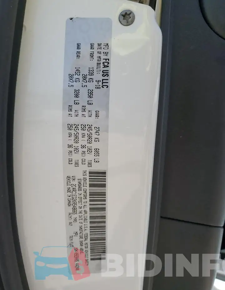 2C4RC1EG2KR548665 Photo# 14