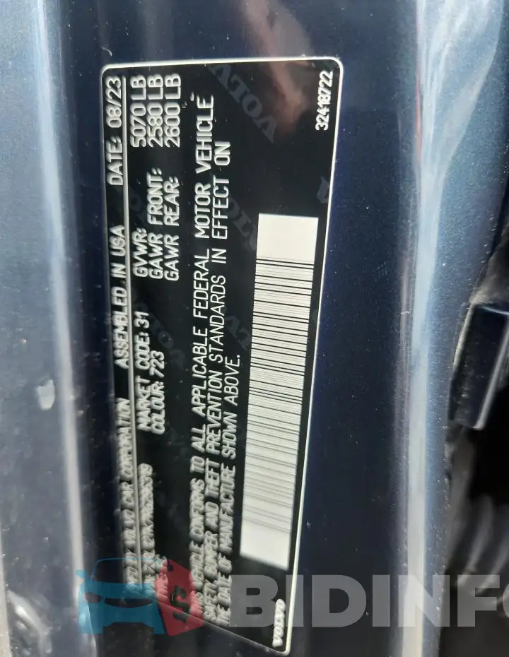 7JRL12TK7RG296319 Photo# 12