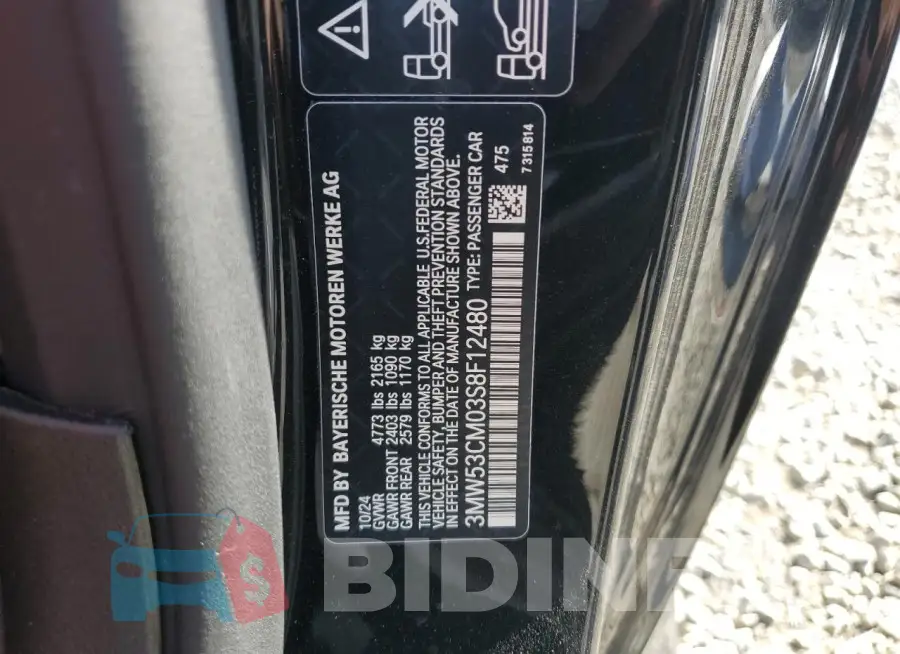3MW53CM03S8F12480 Photo# 12