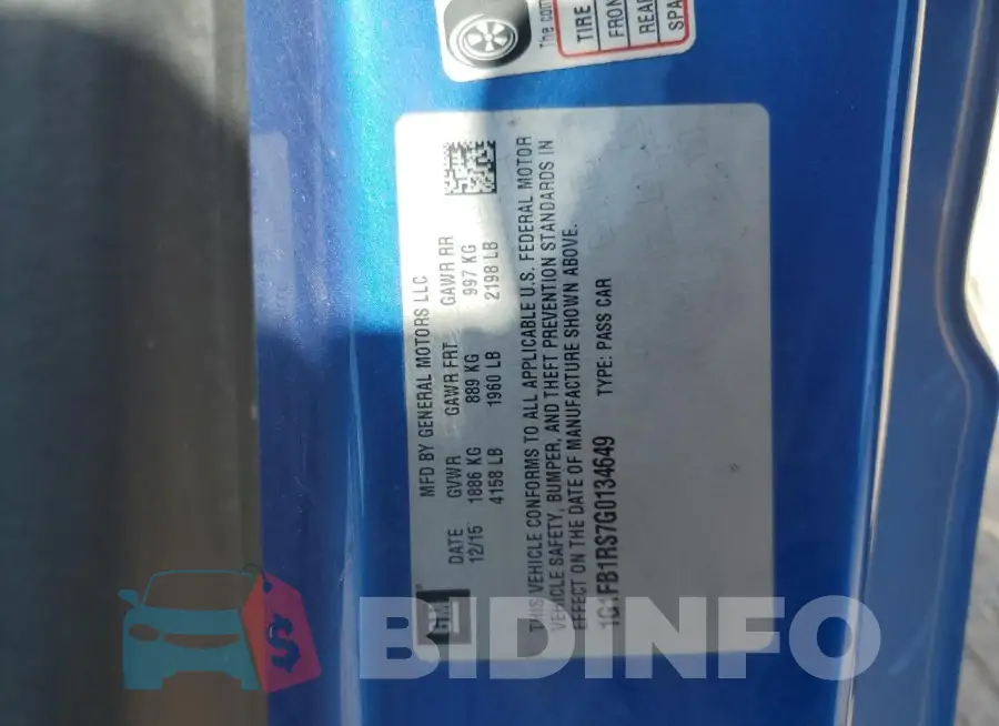 1G1FB1RS7G0134649 Photo# 12
