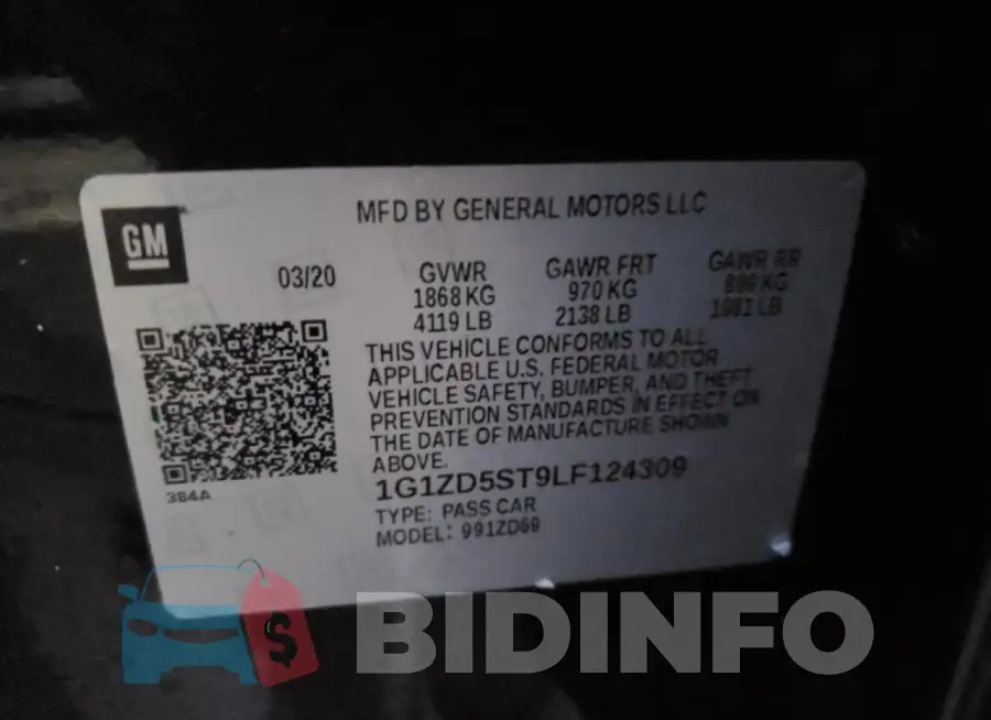 1G1ZD5ST9LF124309 Photo# 12