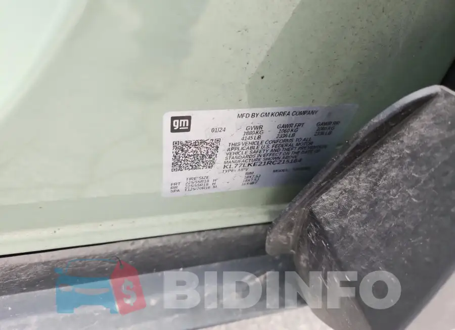 KL77LKE21RC215164 Photo# 14