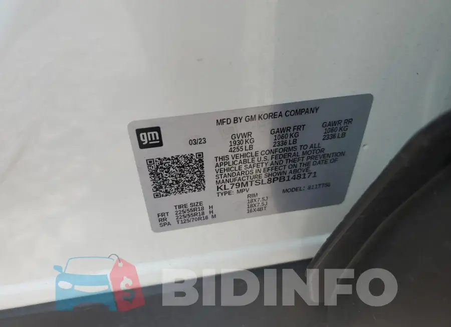 KL79MTSL8PB148171 Photo# 12