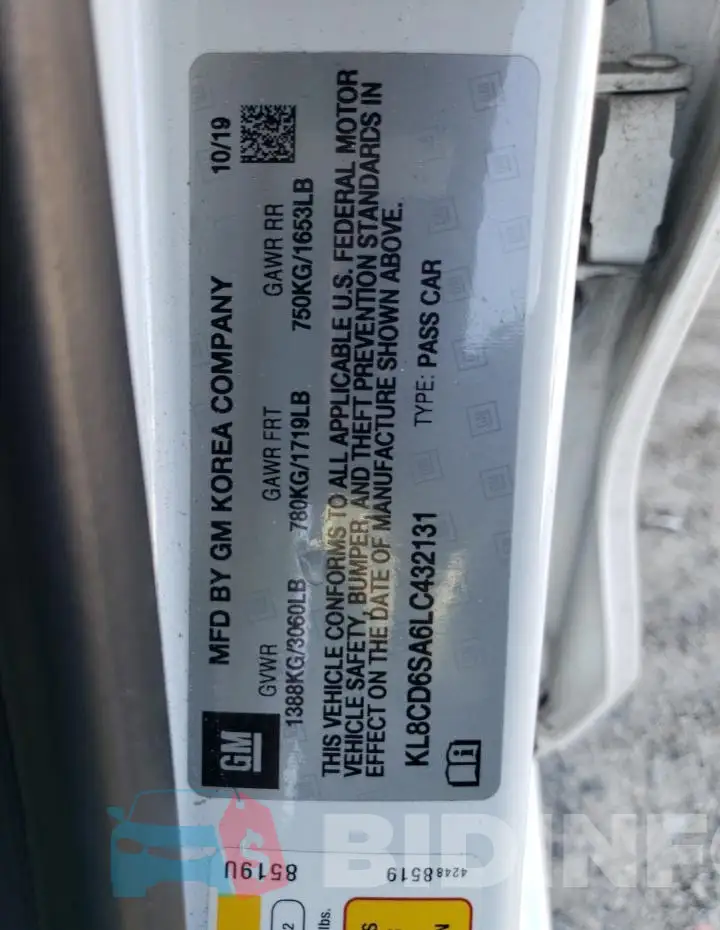 KL8CD6SA6LC432131 Photo# 12
