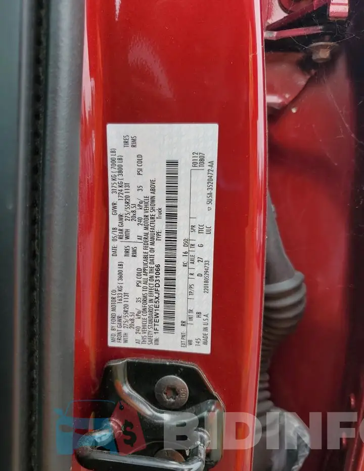 1FTEW1E5XJFD31066 Photo# 12