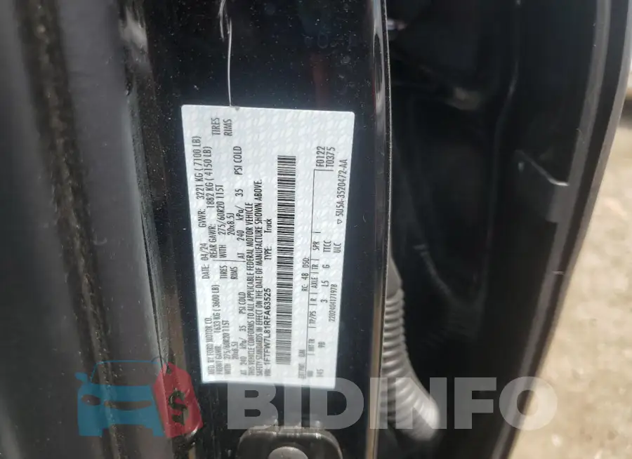 1FTFW7L81RFA63525 Photo# 12