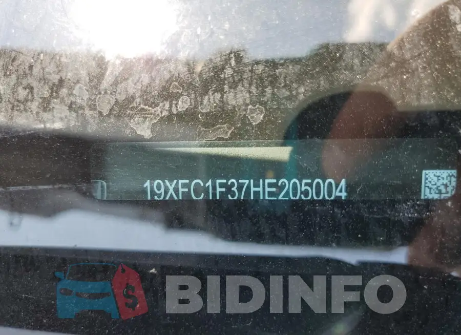19XFC1F37HE205004 Photo# 12