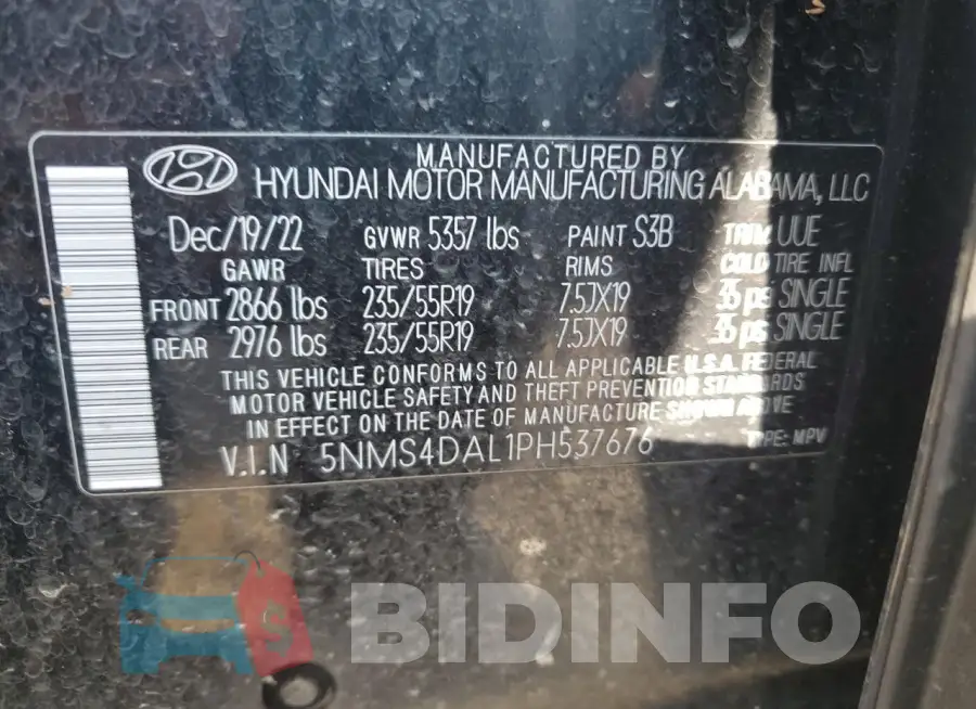 5NMS4DAL1PH537676 Photo# 12