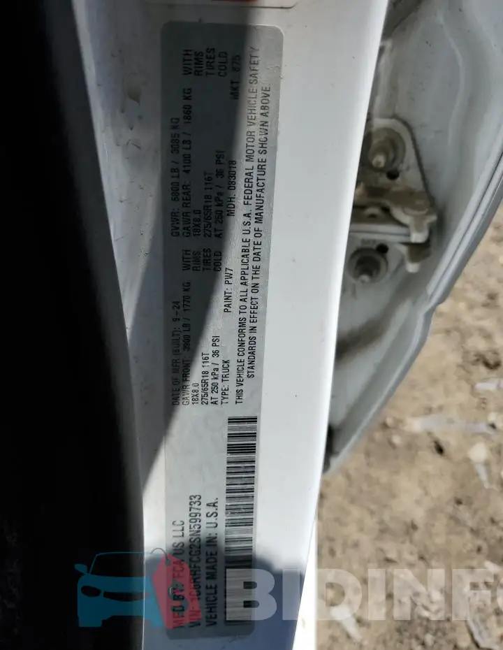 1C6RRFCG2SN599733 Photo# 12