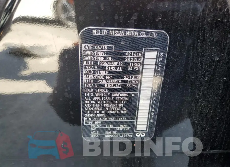 3PCAJ5M12KF114636 Photo# 13