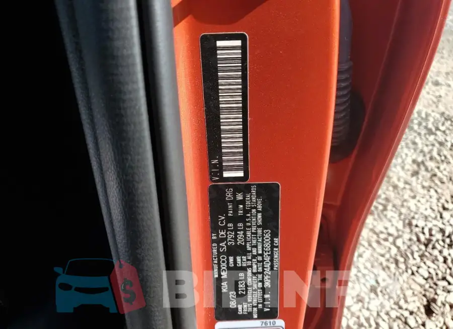 3KPF24AD4PE680063 Photo# 12