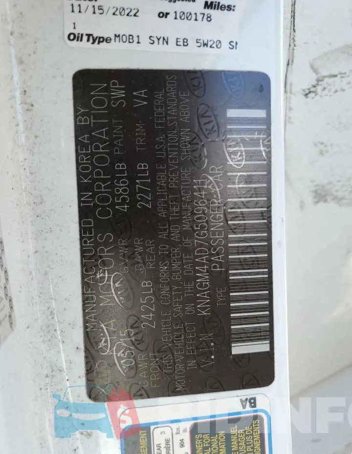 KNAGM4AD7G5096411 Photo# 12
