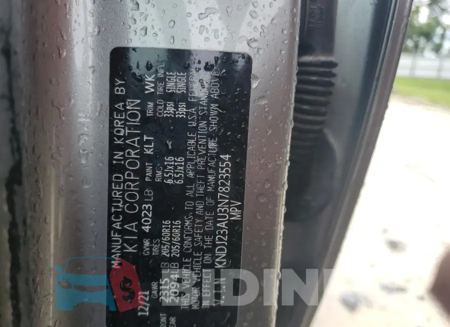 KNDJ23AU3N7823554 Photo# 13