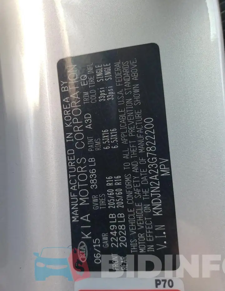 KNDJN2A23G7822200 Photo# 12