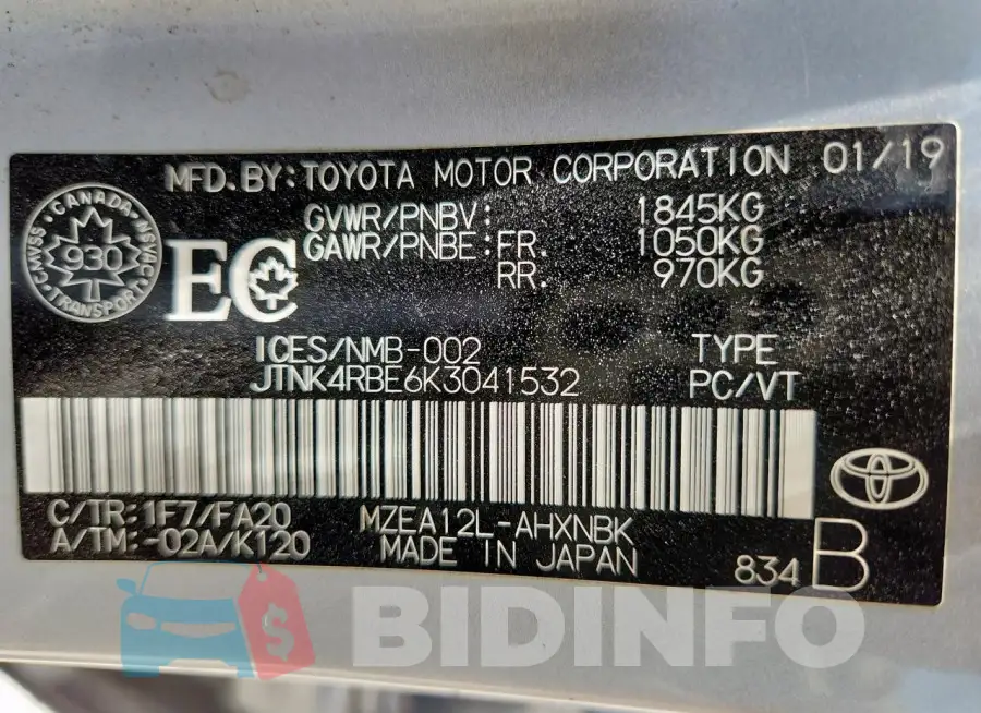 JTNK4RBE6K3041532 Photo# 12
