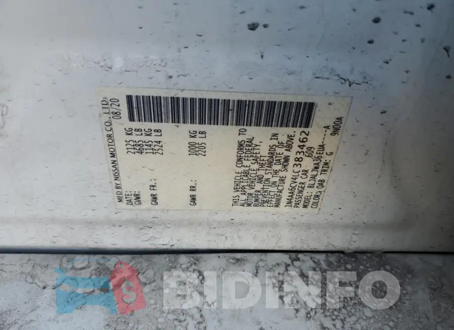 1N4AA6CV4LC383462 Photo# 12