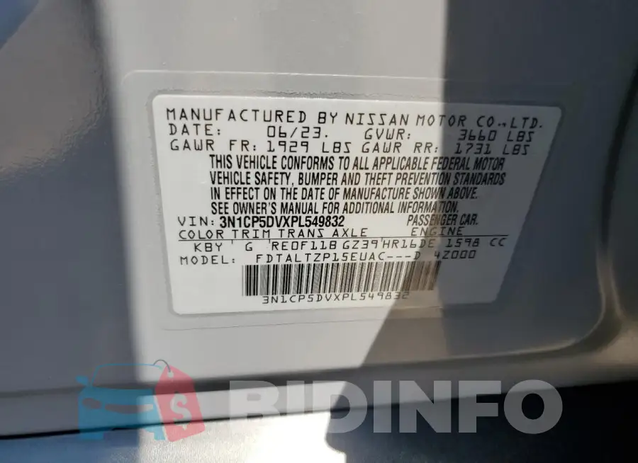 3N1CP5DVXPL549832 Photo# 14