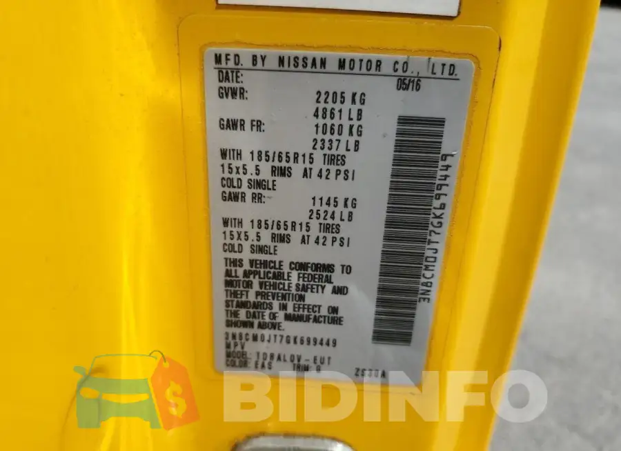 3N8CM0JT7GK699449 Photo# 13