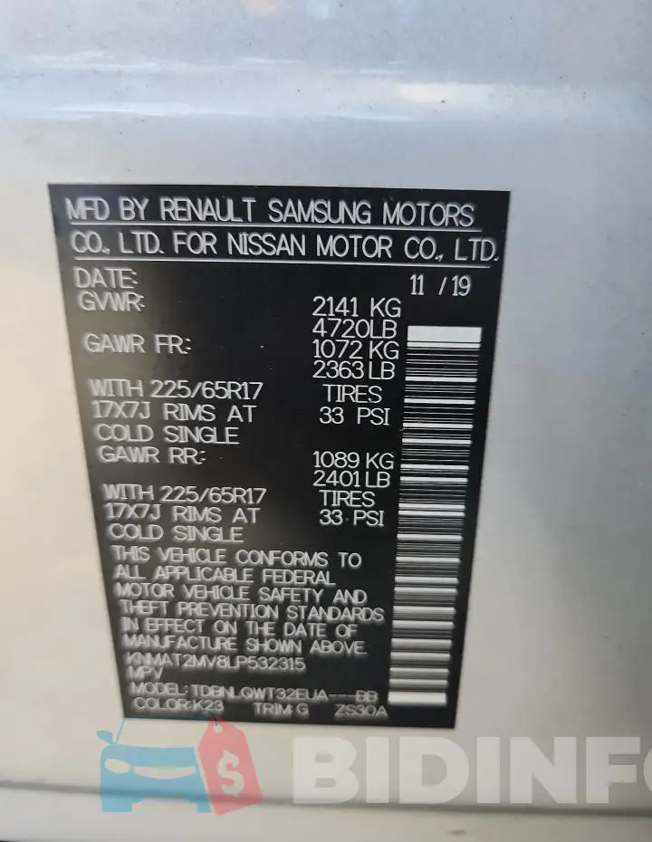 KNMAT2MV8LP532315 Photo# 13