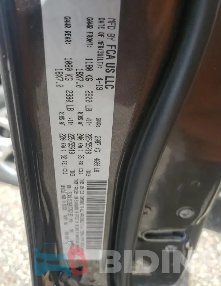 3C4NJDCB2KT767197 Photo# 13