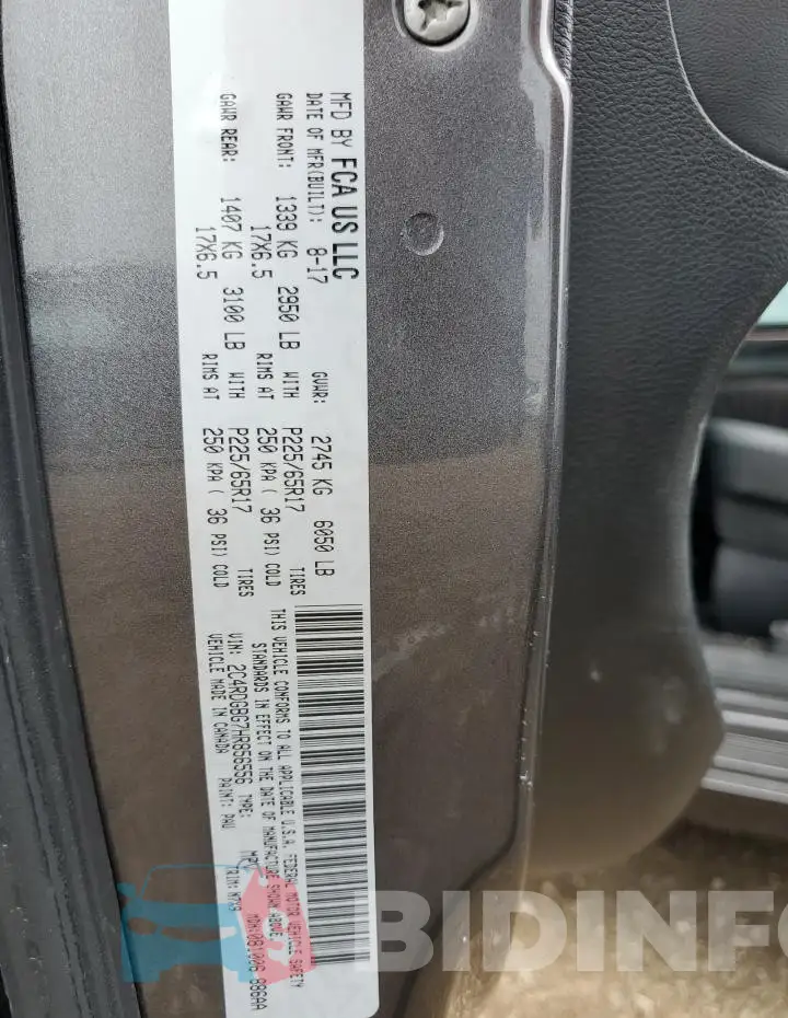 2C4RDGBG7HR856556 Photo# 14