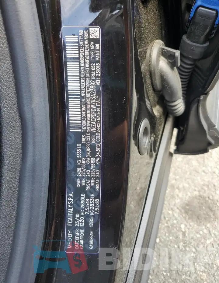 ZACPDFDW7R3A23892 Photo# 13