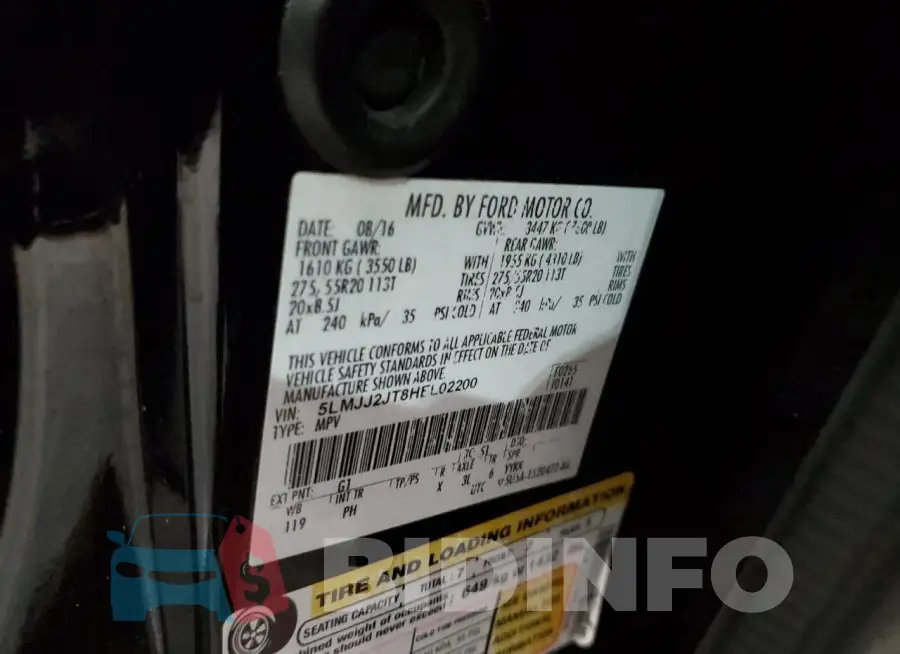5LMJJ2JT8HEL02200 Photo# 13