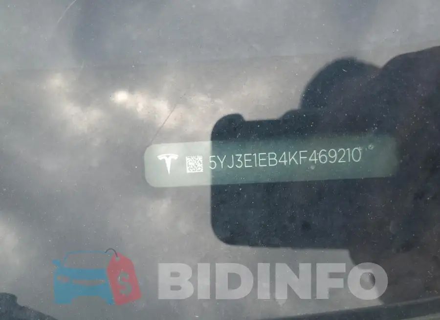 5YJ3E1EB4KF469210 Photo# 12