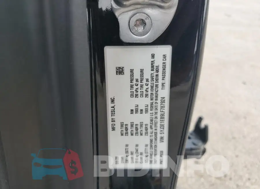 5YJ3E1EB9LF787924 Photo# 13