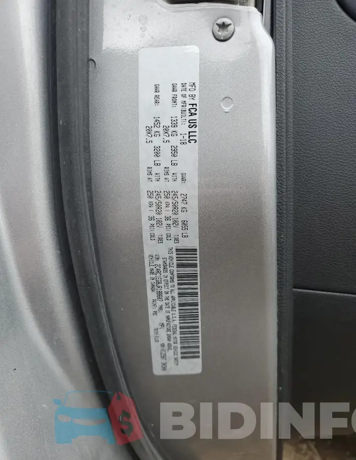 2C4RC1EG8JR188607 Photo# 14