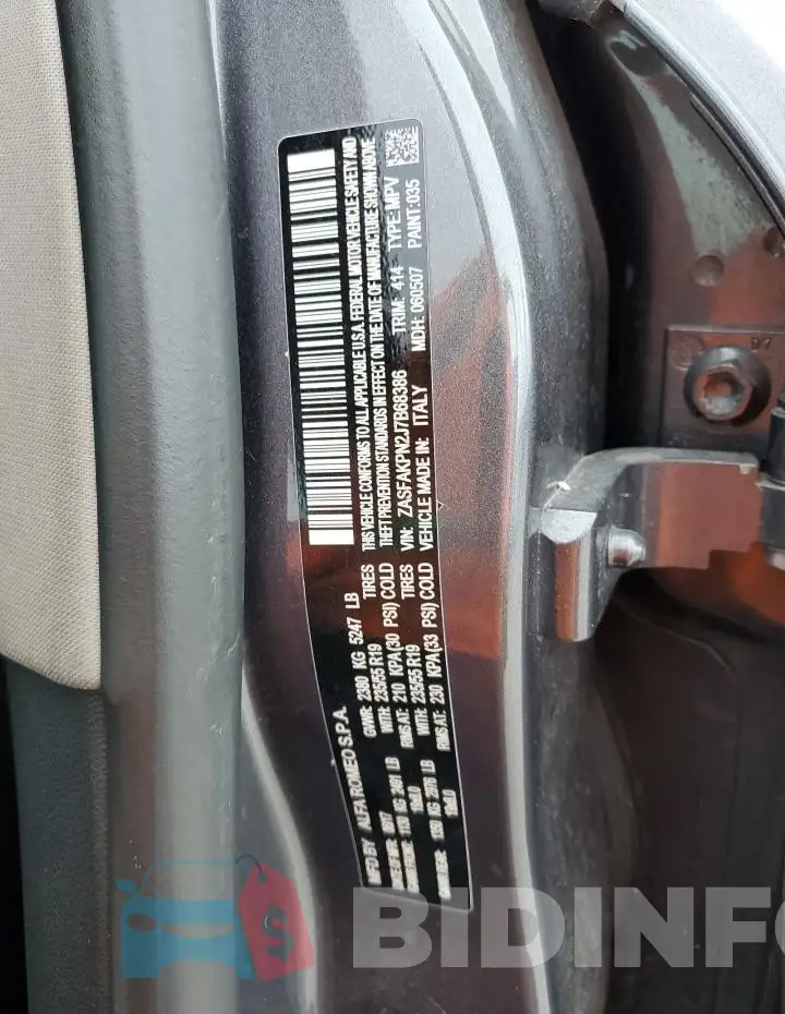 ZASFAKPN2J7B68386 Photo# 13