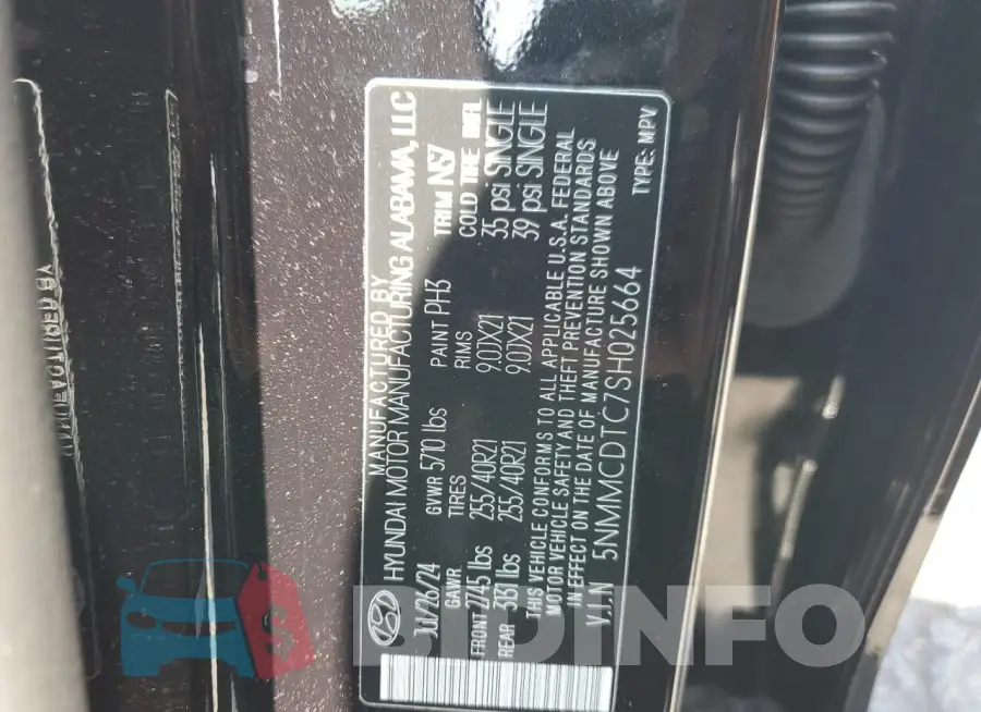 5NMMCDTC7SH025664 Photo# 13