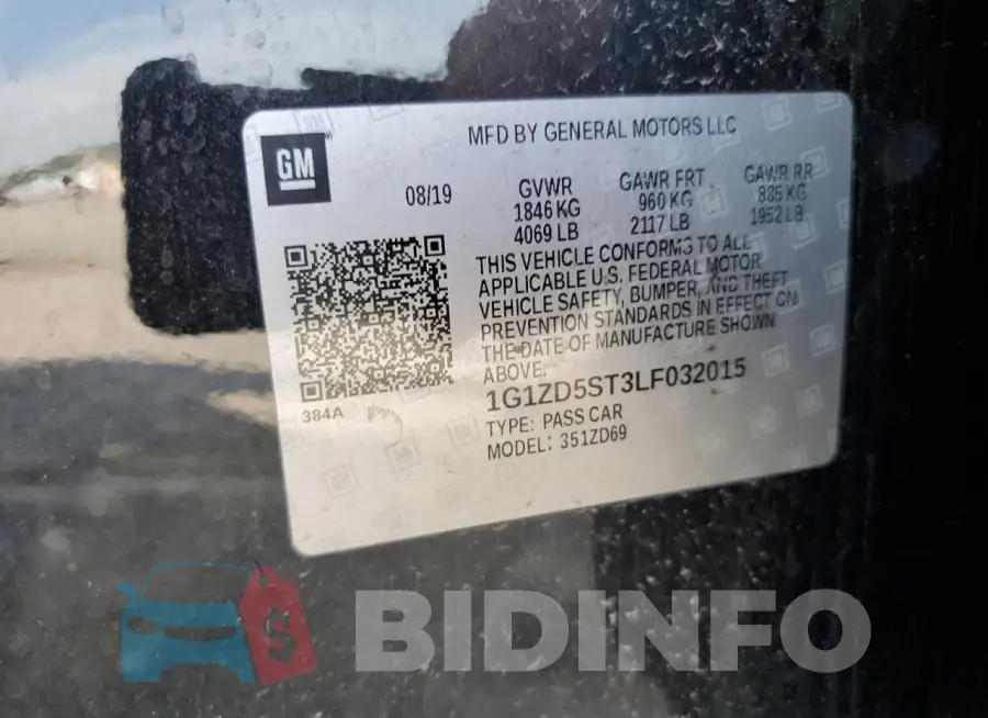 1G1ZD5ST3LF032015 Photo# 12