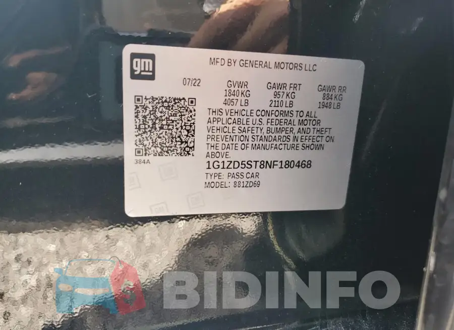 1G1ZD5ST8NF180468 Photo# 12