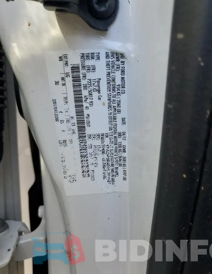 1FADP3R40HL261827 Photo# 12