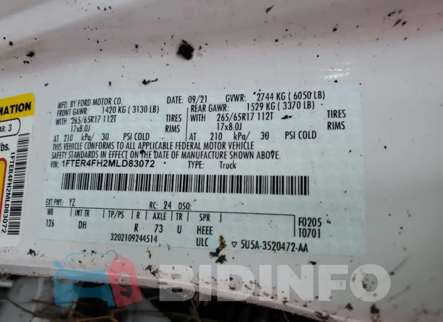 1FTER4FH2MLD83072 Photo# 12