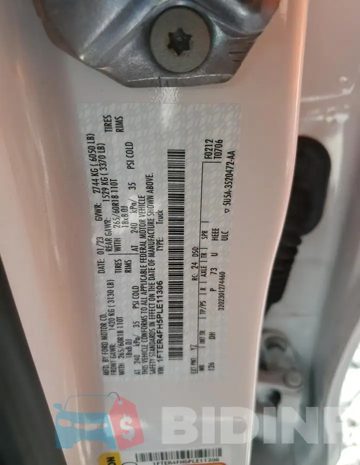 1FTER4FH5PLE11306 Photo# 12